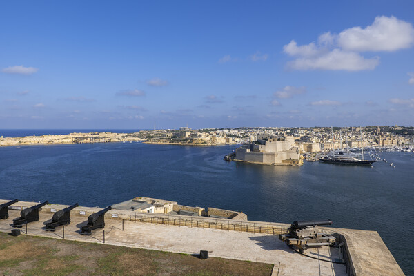 Grand Harbour in Malta Picture Board by Artur Bogacki