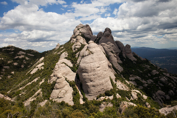 Montserrat Mountain in Spain Picture Board by Artur Bogacki