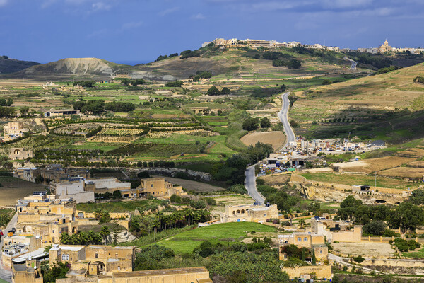Gozo Island Landscape, Malta Picture Board by Artur Bogacki