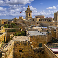 Buy canvas prints of Citadel in Gozo, Malta by Artur Bogacki