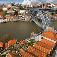 Buy canvas prints of Porto And Gaia Cityscape by Artur Bogacki