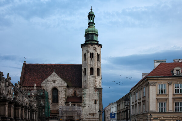 St. Andrew Church in Krakow at Dusk Picture Board by Artur Bogacki
