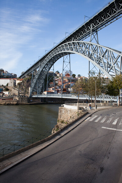 Dom Luis I Bridge On Douro River in Porto Picture Board by Artur Bogacki