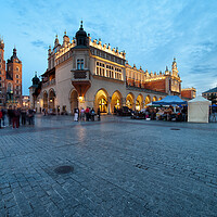 Buy canvas prints of Old Town Square In City Of Krakow by Artur Bogacki