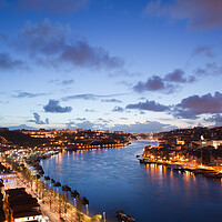 Buy canvas prints of Douro River At Dusk by Artur Bogacki