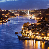 Buy canvas prints of Porto City by Night by Artur Bogacki