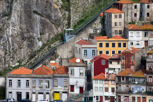 Funicular dos Guindais in Porto Picture Board by Artur Bogacki