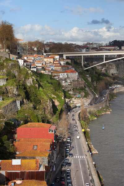 City of Porto in Portugal along Douro River Picture Board by Artur Bogacki