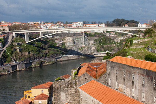 Infante D. Henrique Bridge in Porto Picture Board by Artur Bogacki