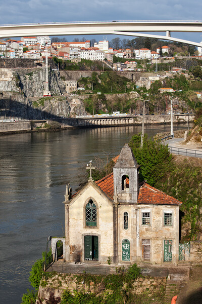 Old Riverside Church in Portugal Picture Board by Artur Bogacki