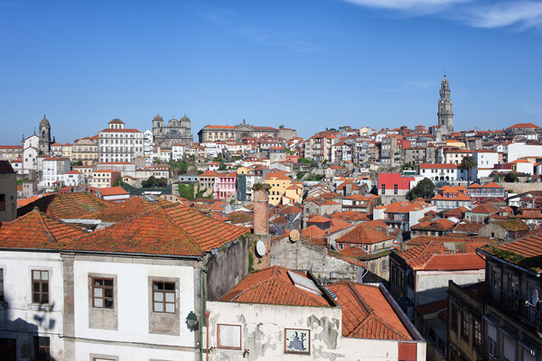 Cityscape of Porto in Portugal Picture Board by Artur Bogacki