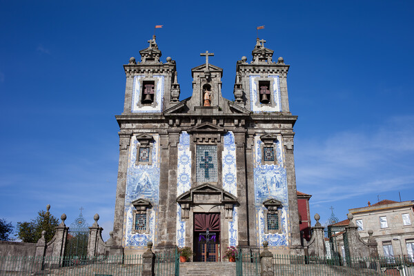 Church of Saint Ildefonso in Porto Picture Board by Artur Bogacki