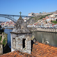 Buy canvas prints of Porto and Gaia Cityscape in Portugal by Artur Bogacki