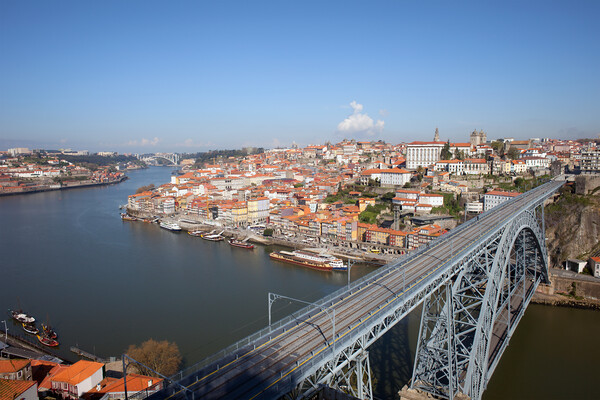 Porto Cityscape in Portugal Picture Board by Artur Bogacki