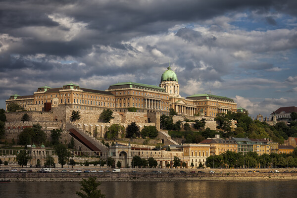 Buda Castle in Budapest Picture Board by Artur Bogacki