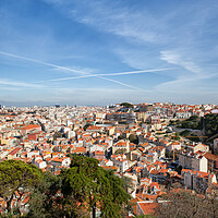 Buy canvas prints of Cityscape of Lisbon in Portugal by Artur Bogacki