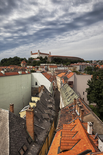 Old Town of Bratislava in Slovakia Picture Board by Artur Bogacki