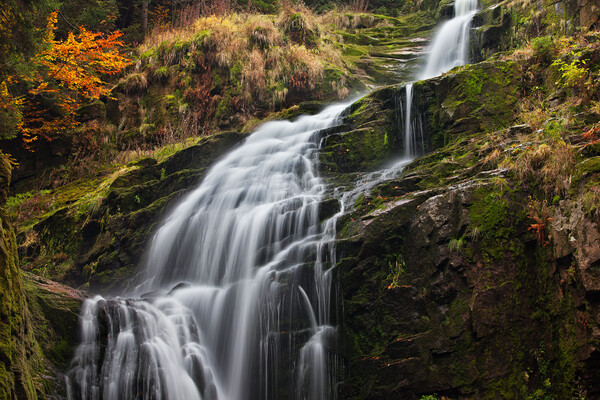 Kamienczyk Waterfall in Poland Picture Board by Artur Bogacki