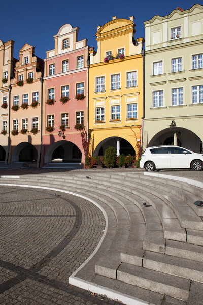 Old Town Houses of Jelenia Gora City Picture Board by Artur Bogacki