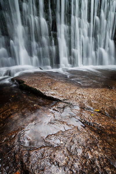 Wild Waterfall in Karpacz Picture Board by Artur Bogacki