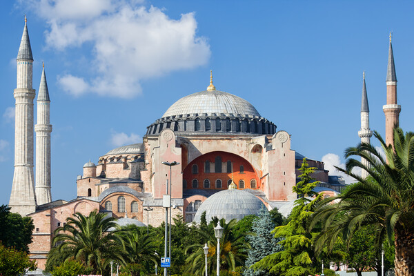 Hagia Sophia in Istanbul Picture Board by Artur Bogacki