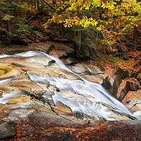 Buy canvas prints of Mountain River In Autumn by Artur Bogacki