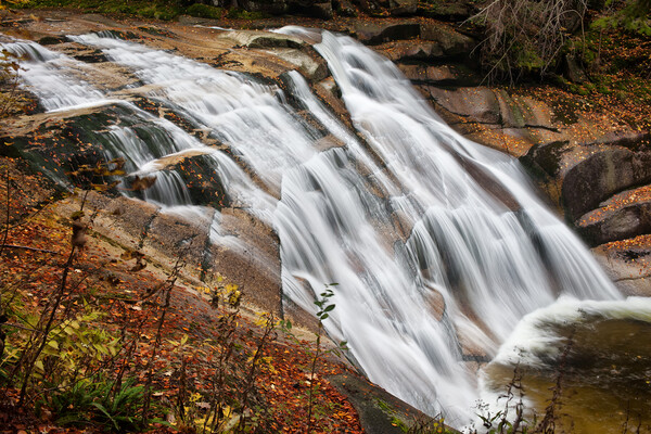 Mumlava Waterfall in Czechia Picture Board by Artur Bogacki