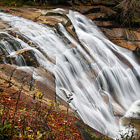 Buy canvas prints of Mumlava Waterfall in Czechia by Artur Bogacki