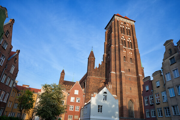 St Mary Church in Gdansk Picture Board by Artur Bogacki