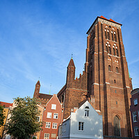 Buy canvas prints of St Mary Church in Gdansk by Artur Bogacki