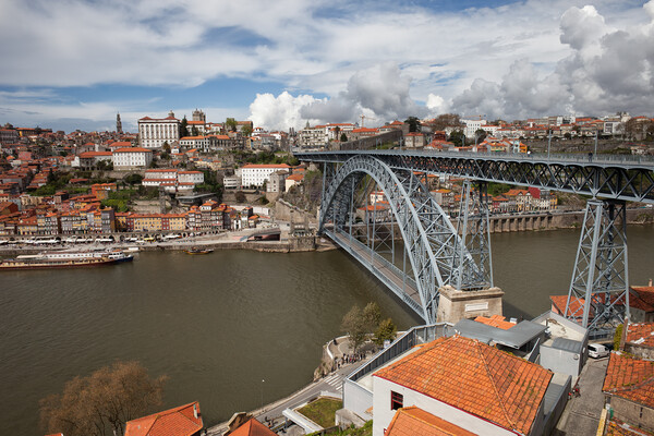 City of Porto Cityscape Picture Board by Artur Bogacki