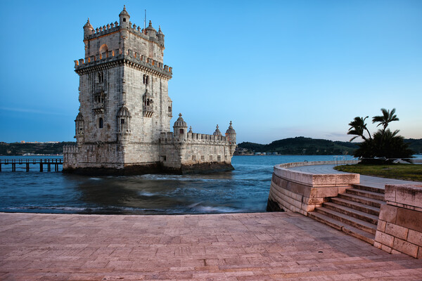 Belem Tower at Twilight in Lisbon Picture Board by Artur Bogacki