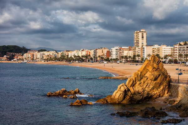 Lloret de Mar on Costa Brava in Spain Picture Board by Artur Bogacki