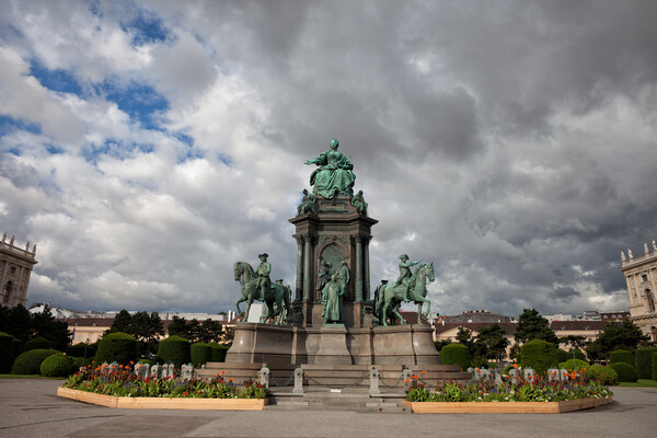 Maria Theresa Monument in Vienna Picture Board by Artur Bogacki