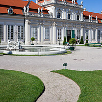 Buy canvas prints of Lower Belvedere Palace in Vienna by Artur Bogacki