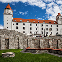 Buy canvas prints of Bratislava Castle in Slovakia by Artur Bogacki