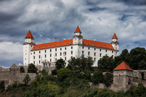 Bratislava Castle in Slovakia Picture Board by Artur Bogacki