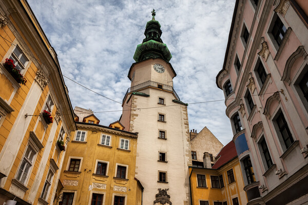 Michael Gate and Tower in Bratislava Picture Board by Artur Bogacki