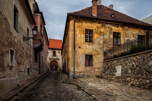 Old Town Houses of Bratislava in Slovakia Picture Board by Artur Bogacki