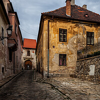 Buy canvas prints of Old Town Houses of Bratislava in Slovakia by Artur Bogacki