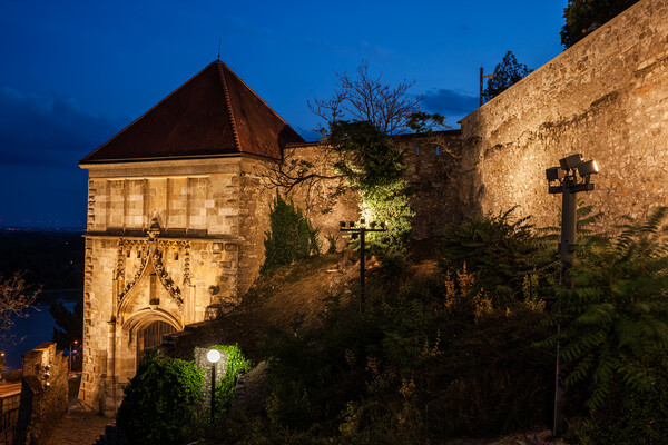 Sigismund Gate and Wall of Bratislava Castle Picture Board by Artur Bogacki