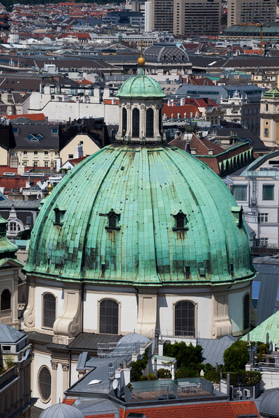 Dome of St. Peter Church in Vienna Picture Board by Artur Bogacki
