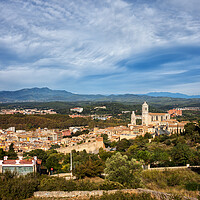 Buy canvas prints of Girona City and Province Landscape in Catalonia by Artur Bogacki
