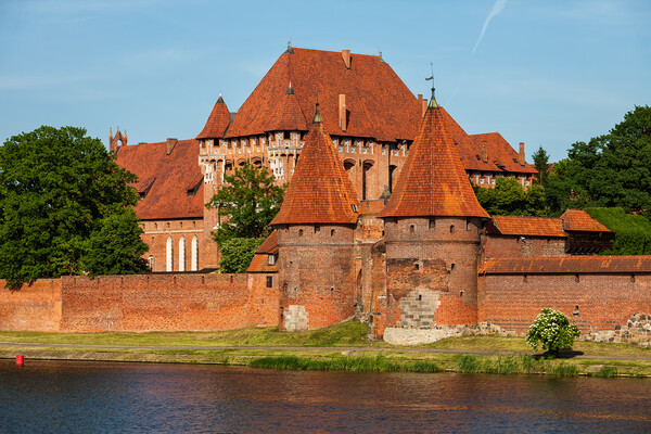 The Malbork Castle in Poland Picture Board by Artur Bogacki