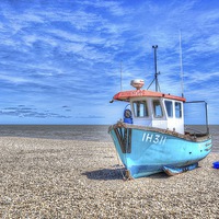 Buy canvas prints of  Waiting for the Tide by Toby Truelove