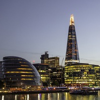 Buy canvas prints of The Shard  by Martin Smith