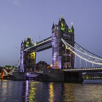 Buy canvas prints of  Tower Bridge by Martin Smith