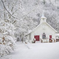 Buy canvas prints of  Snowed IN by Sarah Ball