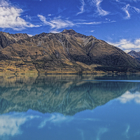 Buy canvas prints of Lake Wakatipu by Geoffrey Matthews