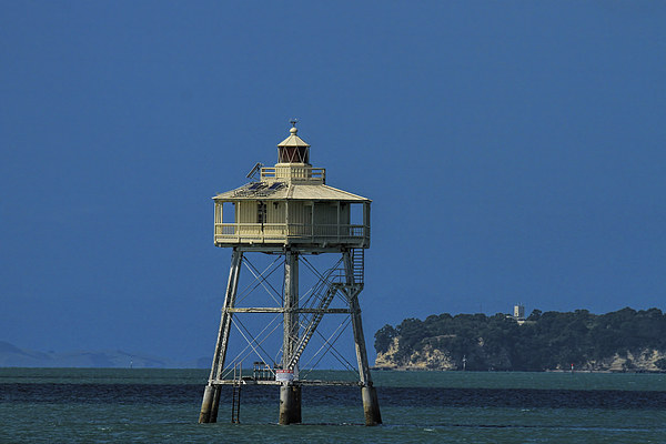  Bean Rock Lighthouse Picture Board by Geoffrey Matthews